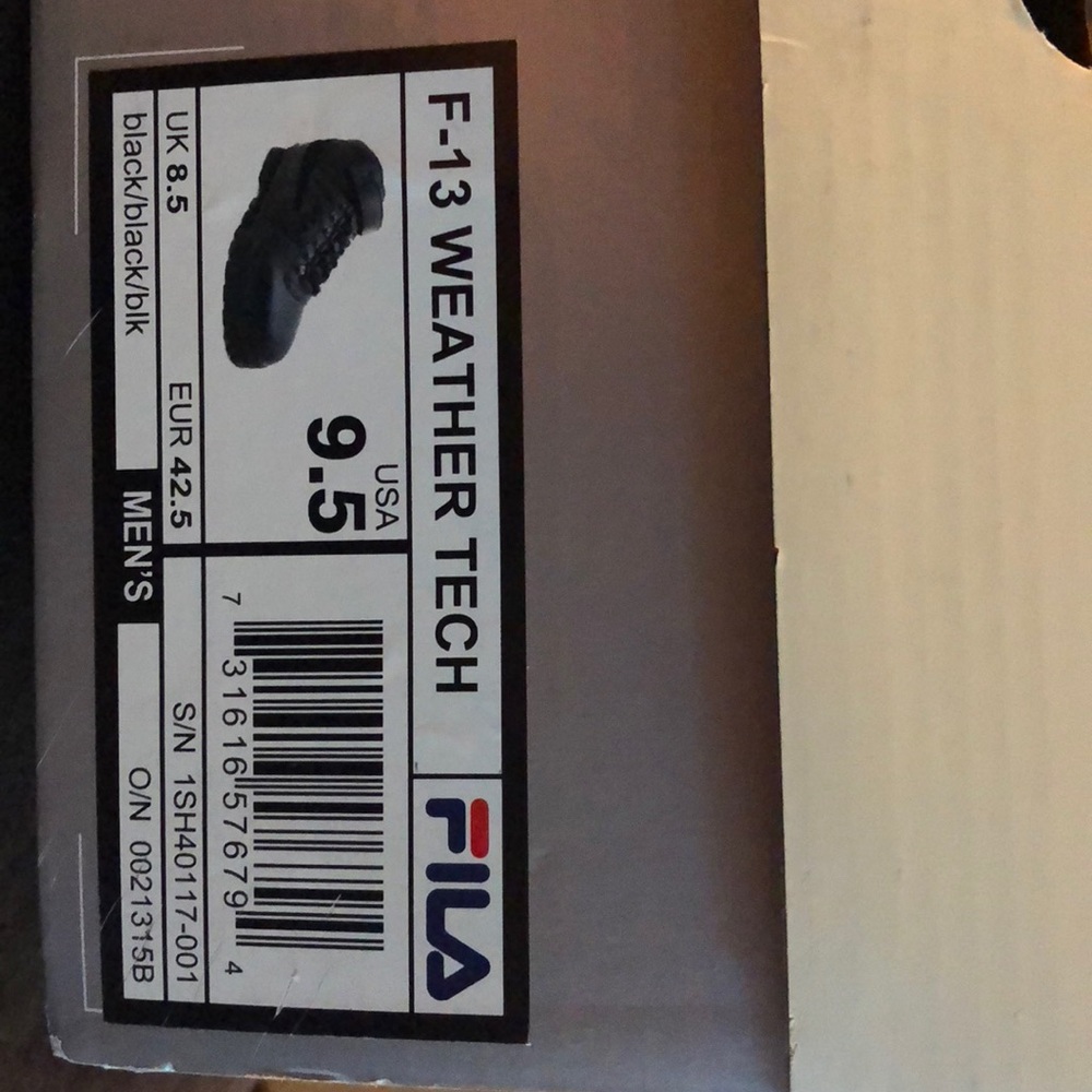 FILA F-13 weather tech men’s boots